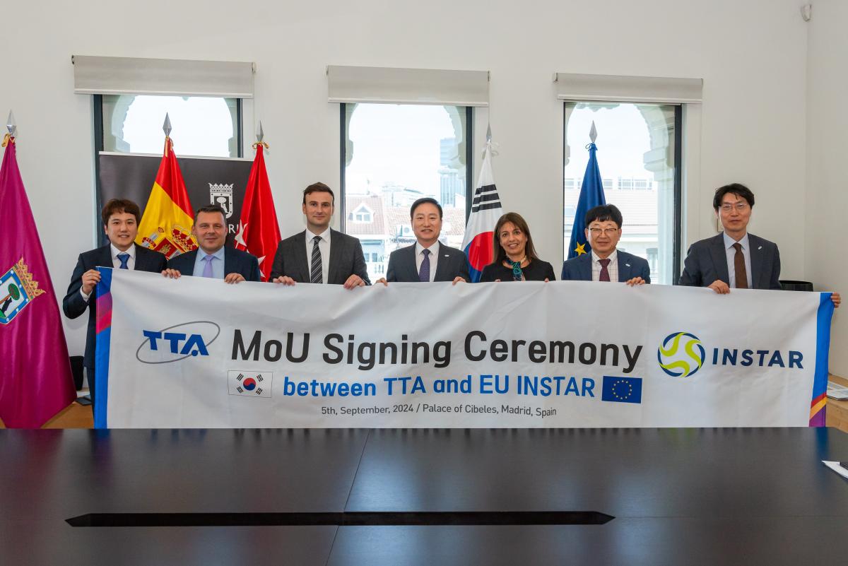 INSTAR signs landmark MoU with TTA - Clear measures to strengthen the EU-South Korea Digital Partnership